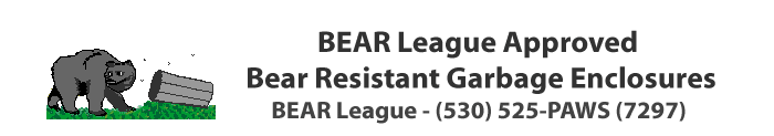 BEAR League Approved Garbage Enclosures