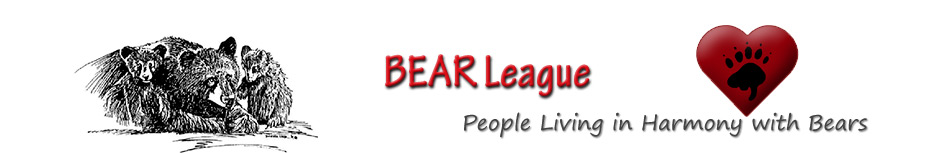 BEAR League, People Living in Harmony with Bears